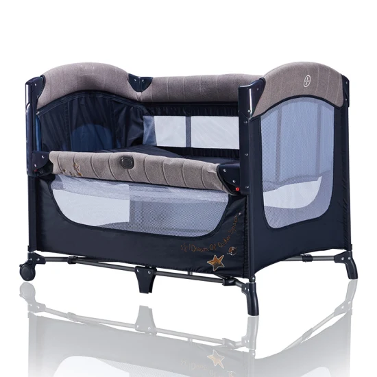 Портативная и легкая складная детская прикроватная детская кроватка, спальное место, дорожная кроватка